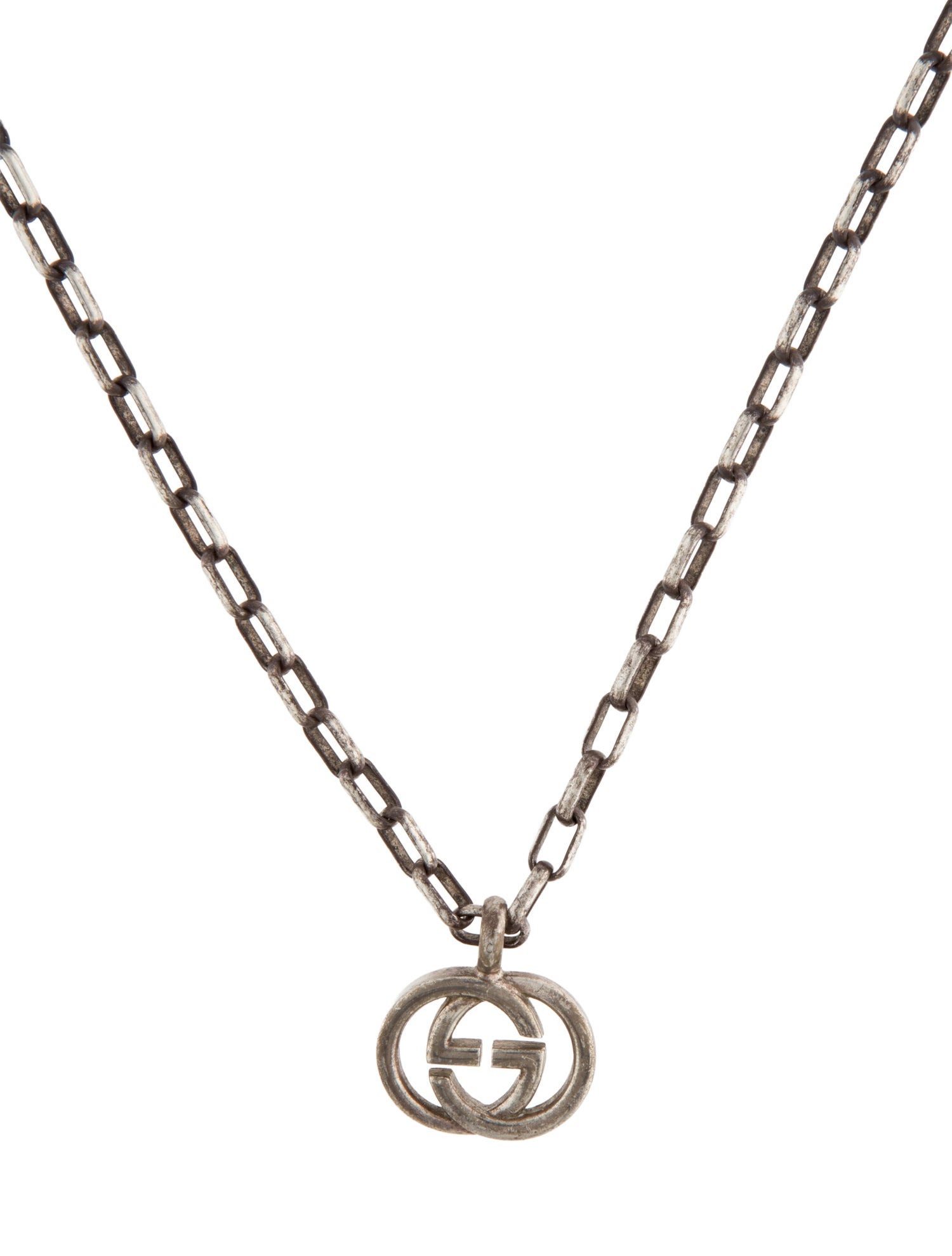 Gucci Interlocking G Pendant Necklace